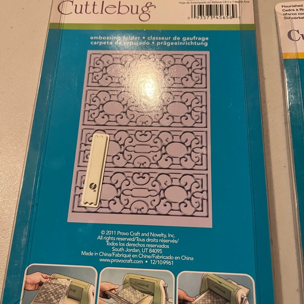Cuttlebug Embossing Folders Set - Picture 4 of 5